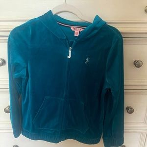 Juicy couture teal hoodie